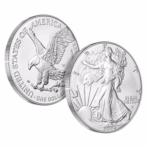 Antwerp US Treasury American Eagle 1 Ounce Silver Coin