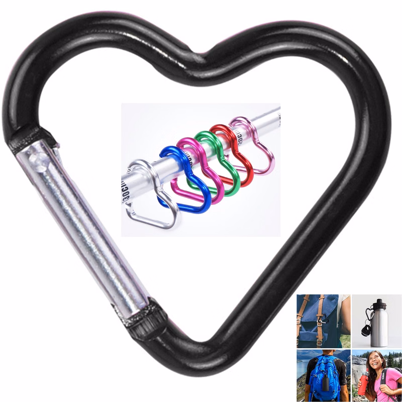 Heart Shape Keychain Clip