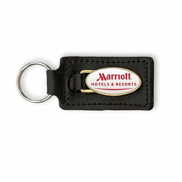 Classic Leather Keychain (shape 1)