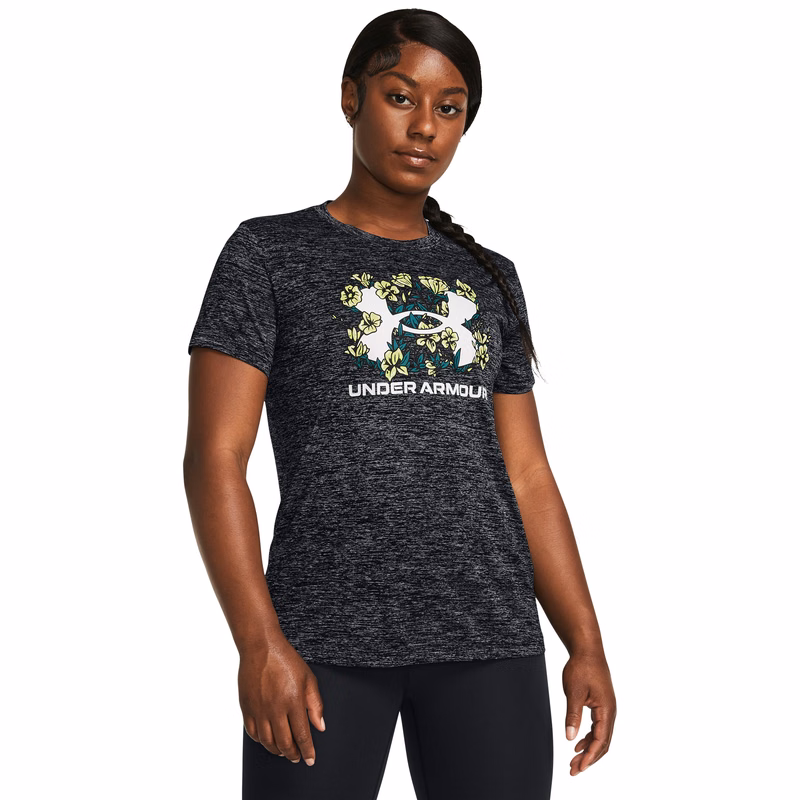 UA Tech Twist Flower Women's Short Sleeve