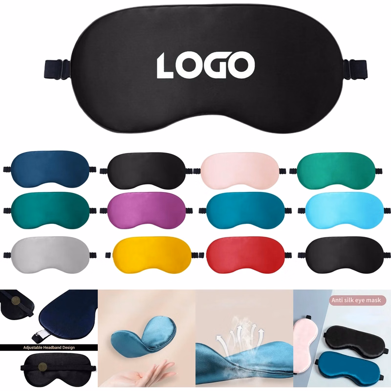 Double-Sided Silk-Like Satin Mulberry Silk Eye Mask