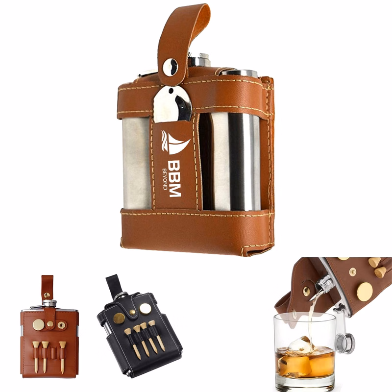 PU Leather Flask Holder
