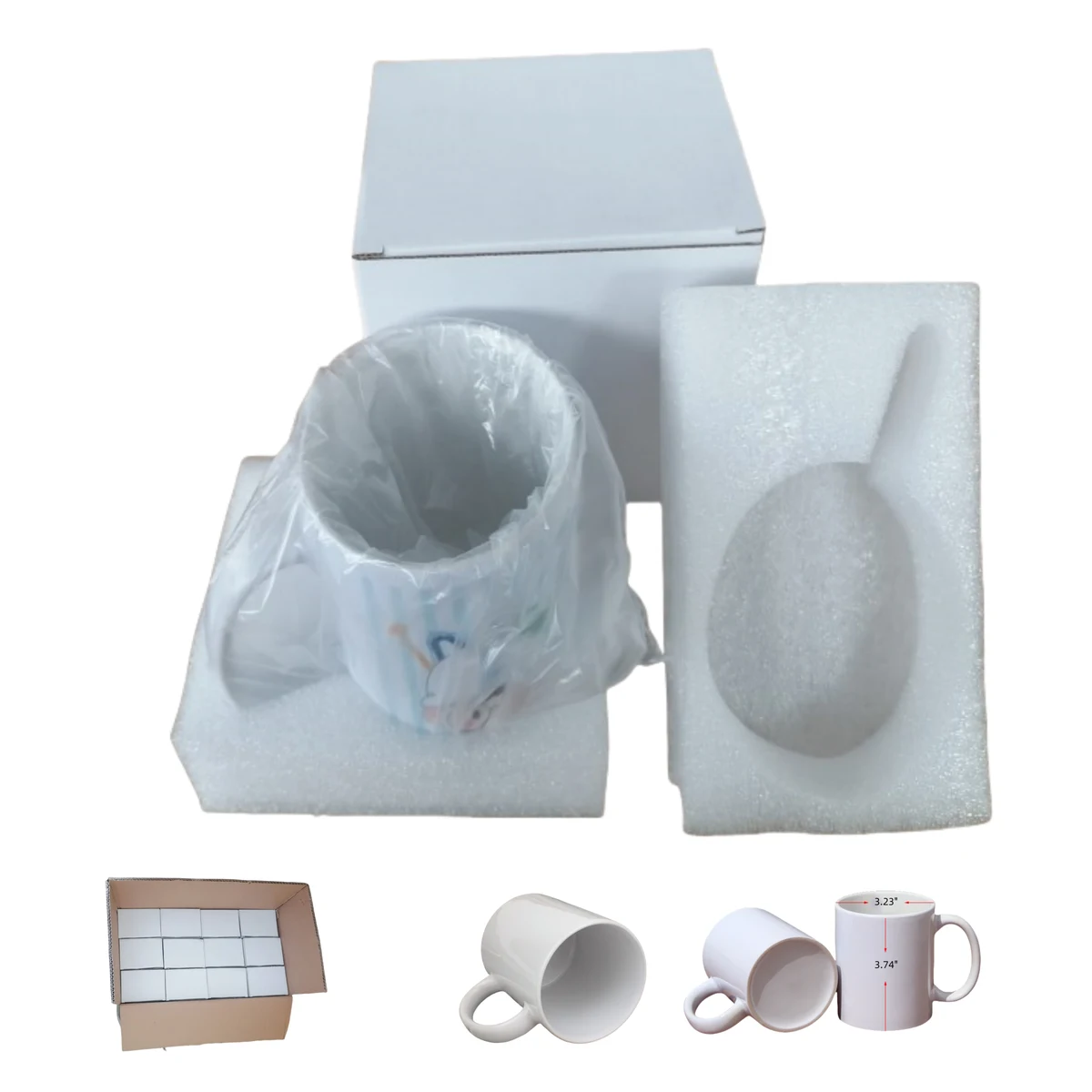 Stunning AA Grade 11oz Ceramic Mug - Perfect for Coffee Lovers 1