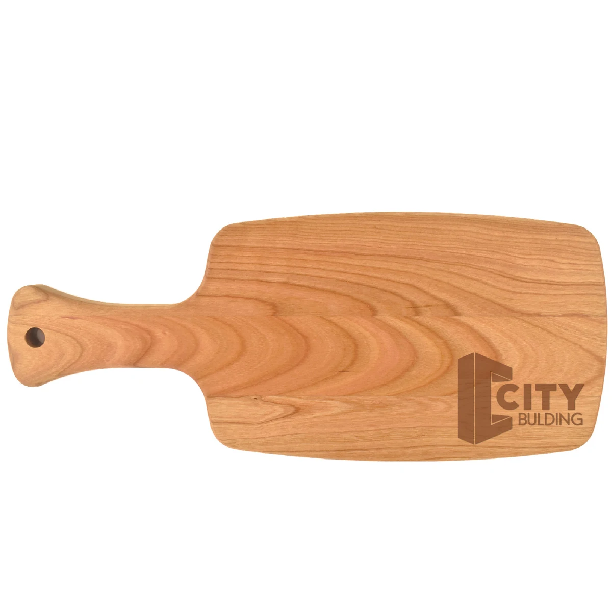 6" x 14 1/2" Cherry Paddle Cutting Board 1