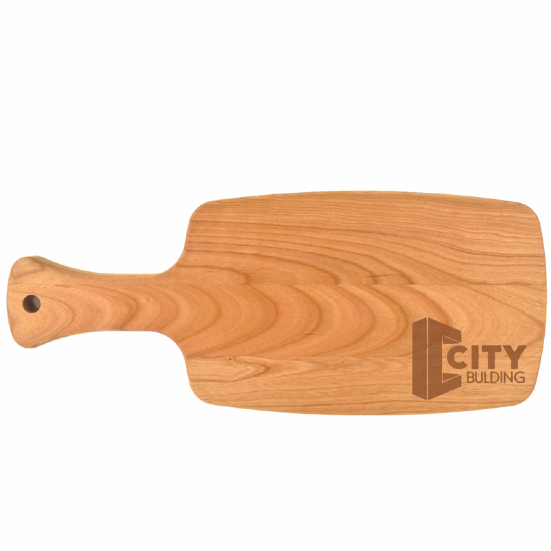 6" x 14 1/2" Cherry Paddle Cutting Board