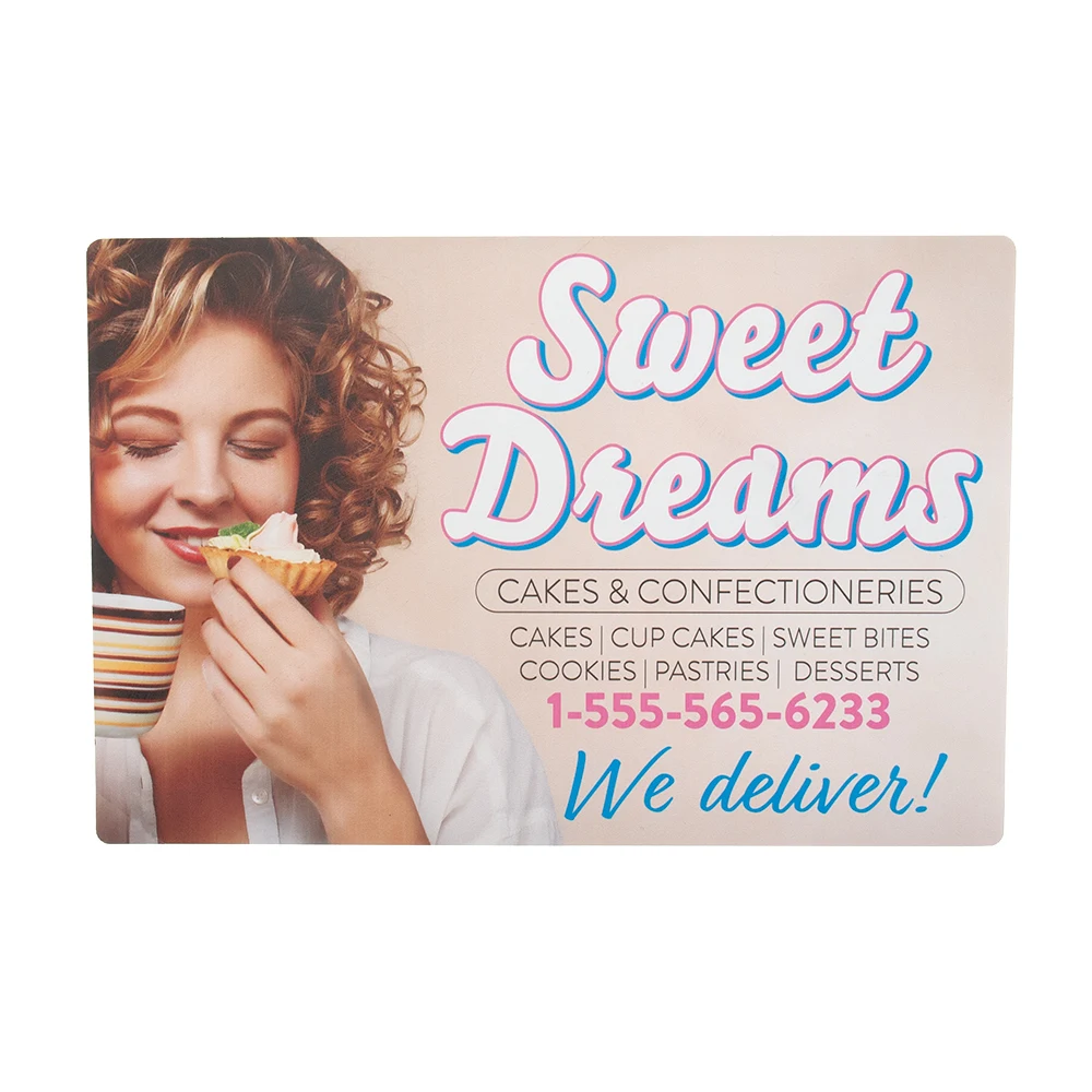 12" x 18" Rectangle Vehicle Magnet 1