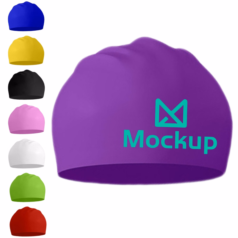 Durable Silicone Non Slip Swim Cap