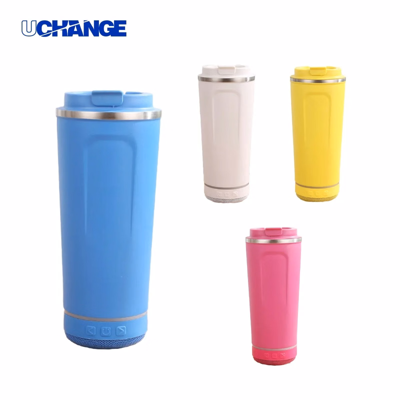 16 Oz. Insulated Tumbler With Integrated Wireless Speaker