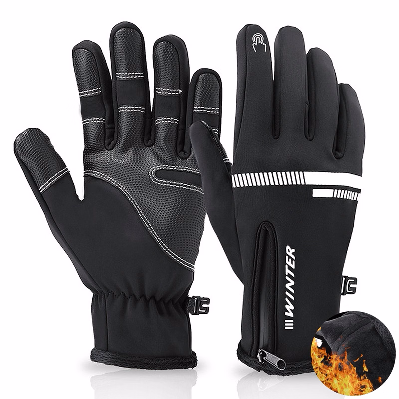 Touchscreen Fleece Waterproof Gloves