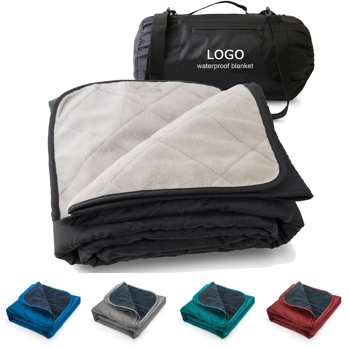 Soft Fleece Camping Blanket 1