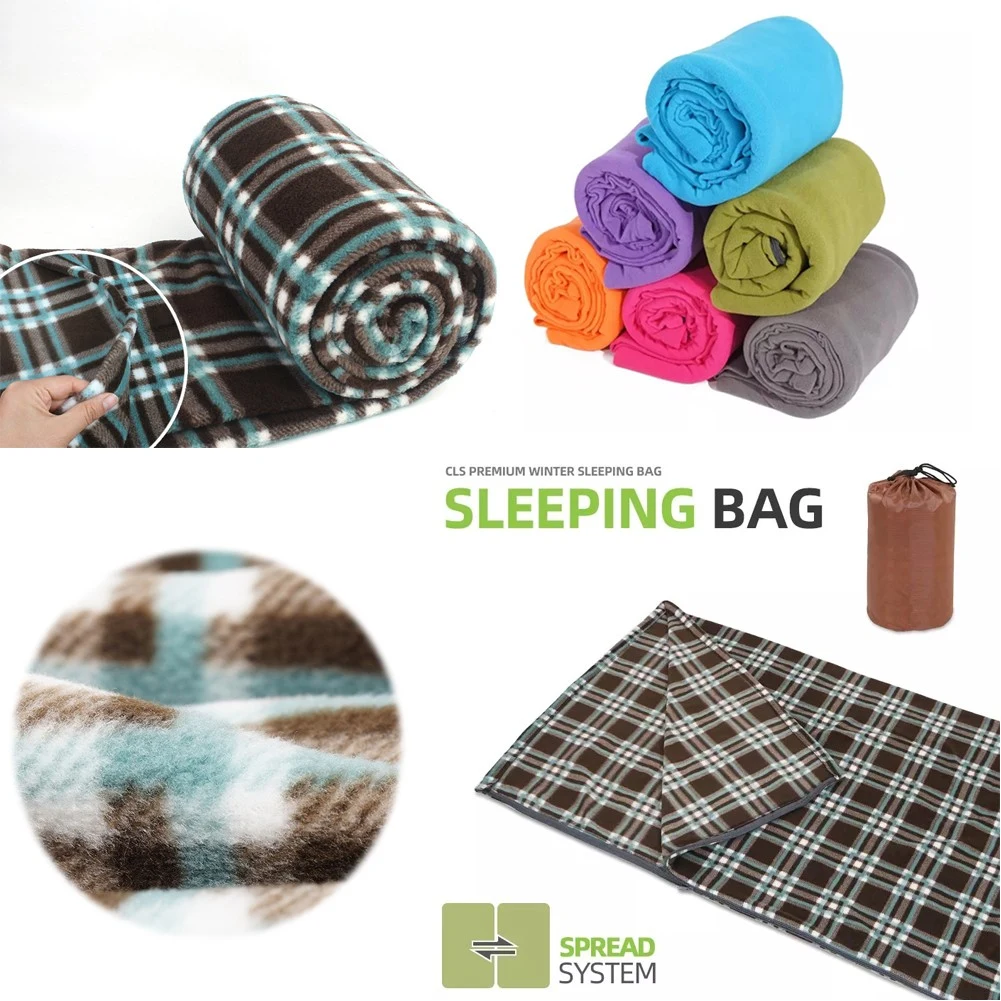 Fleece Sleeping Bag 1