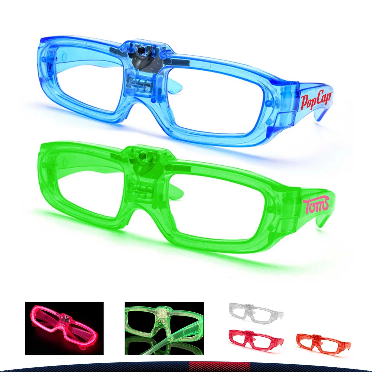 LED Square Glasses 1