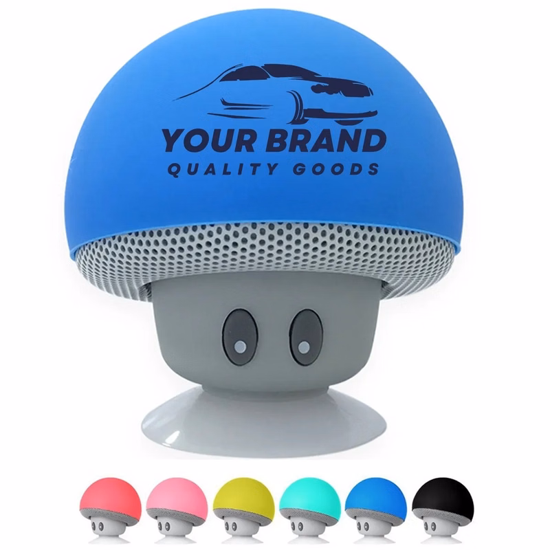 Portable Mini Shroom BT Speaker Mobile Phone Holder