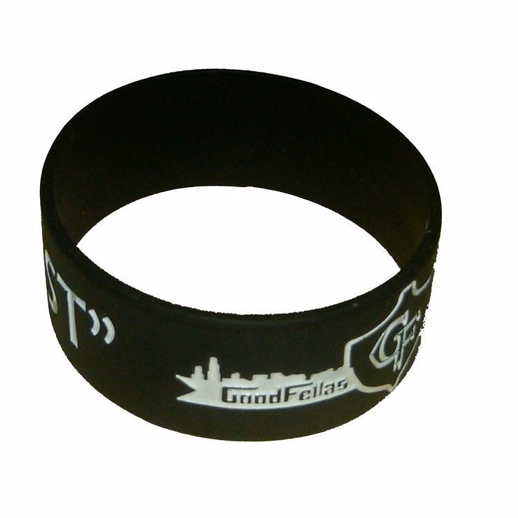 3/4" Printed Silicone Wristbands