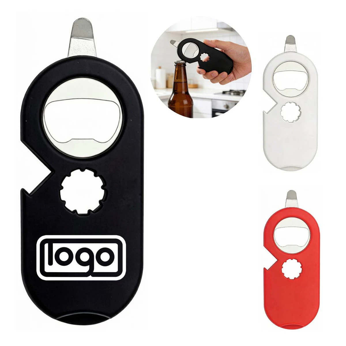 Multi-Function Magnetic Bottle Opener 1