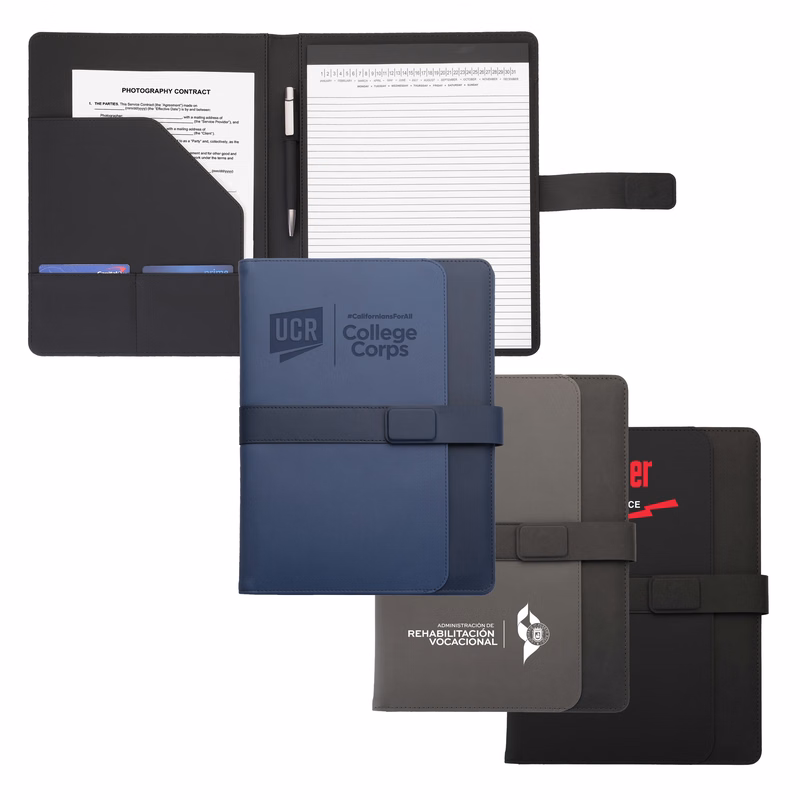 Crossroads Two-Tone Padfolio