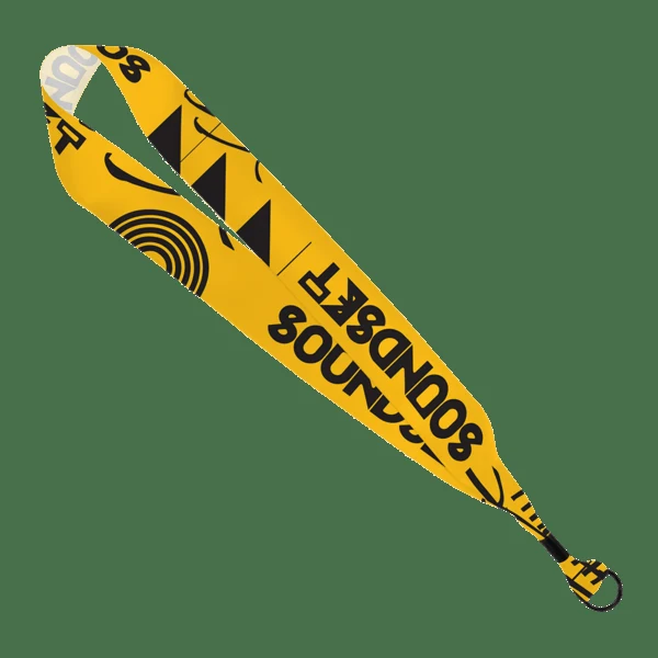 1 1/2" Dye-Sublimated Satin Ribbon Lanyard 1