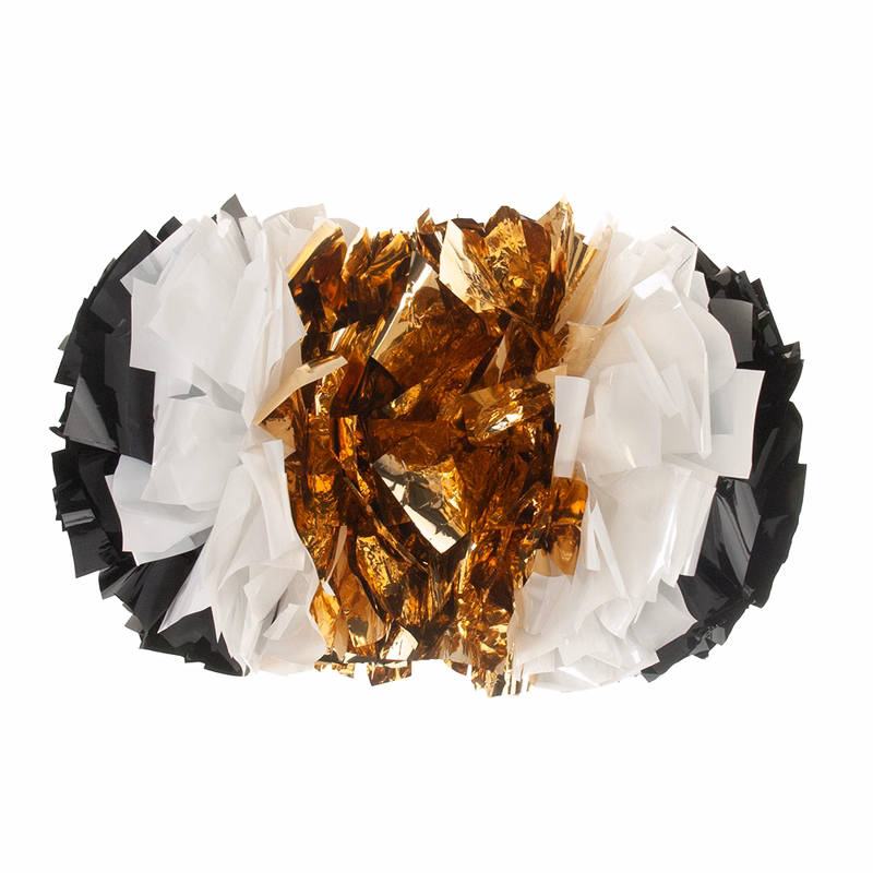 Custom Metallic Double Baton Pom