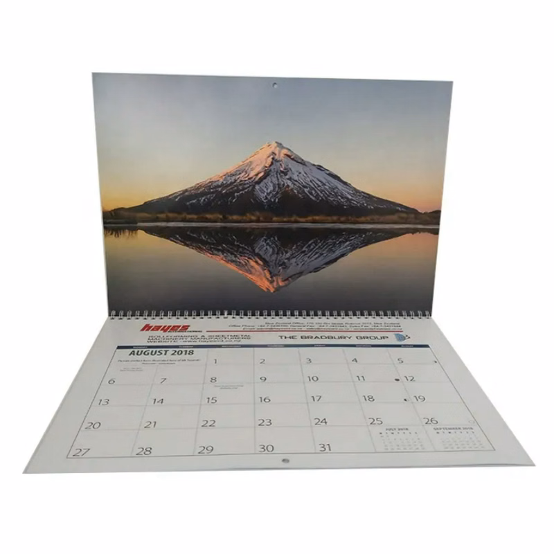 Monthly Spiral Binding Wall Calendar