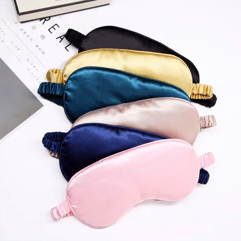 Soft Sleeping Eye Mask With Elastic Band