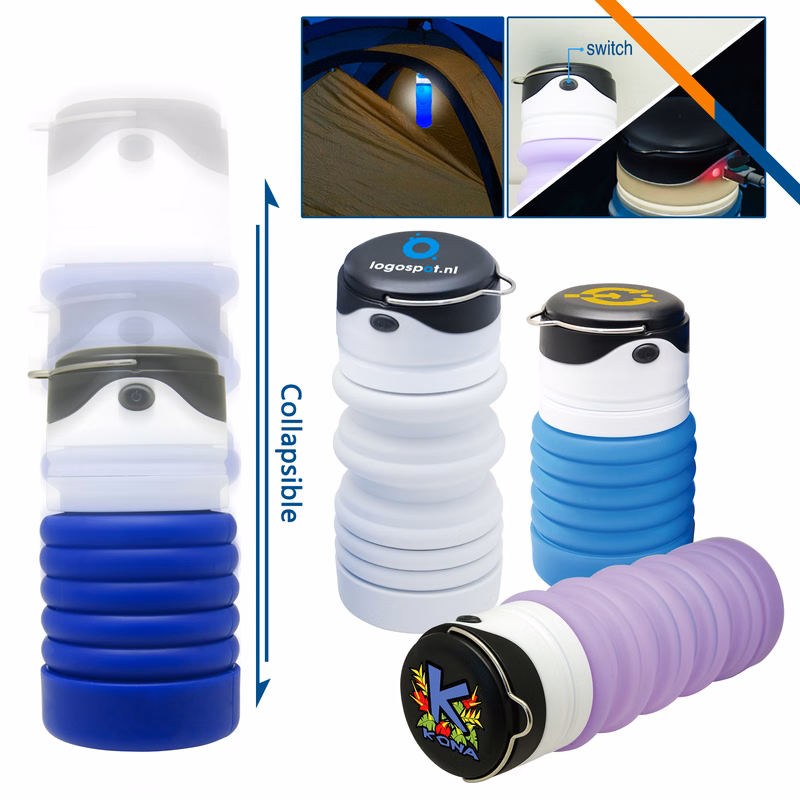 Luminous Elastic Collapsible Bottle