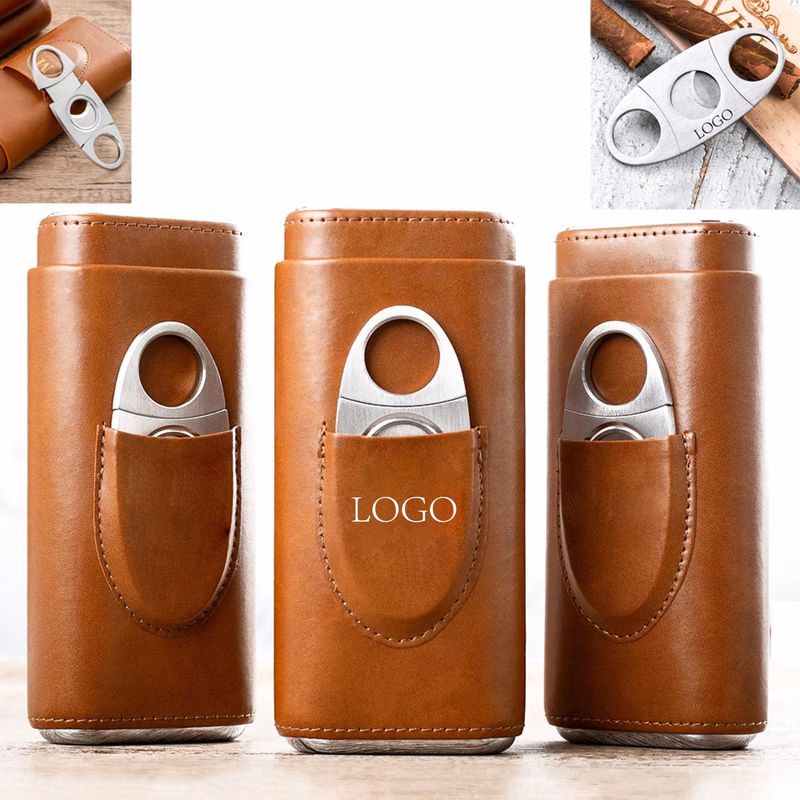 Cigar Cutter Humidor Box Set