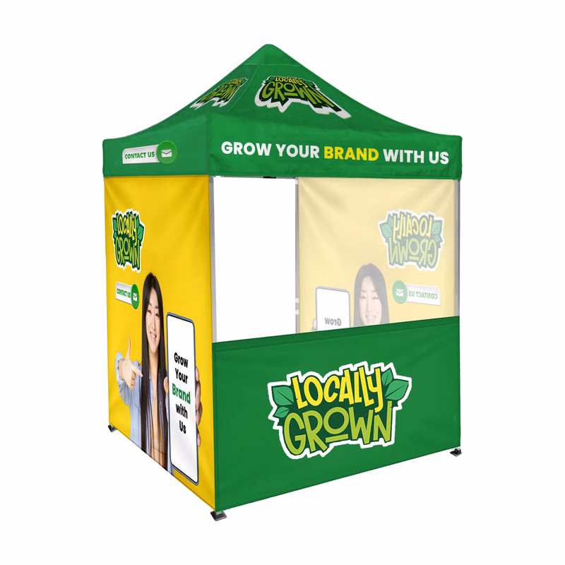 6'x6' Tent Canopy with frame and one half and two full wall