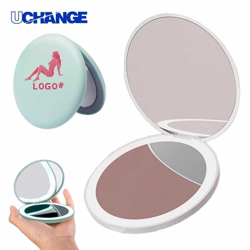 LED Lighted Handy Makeup Mirror
