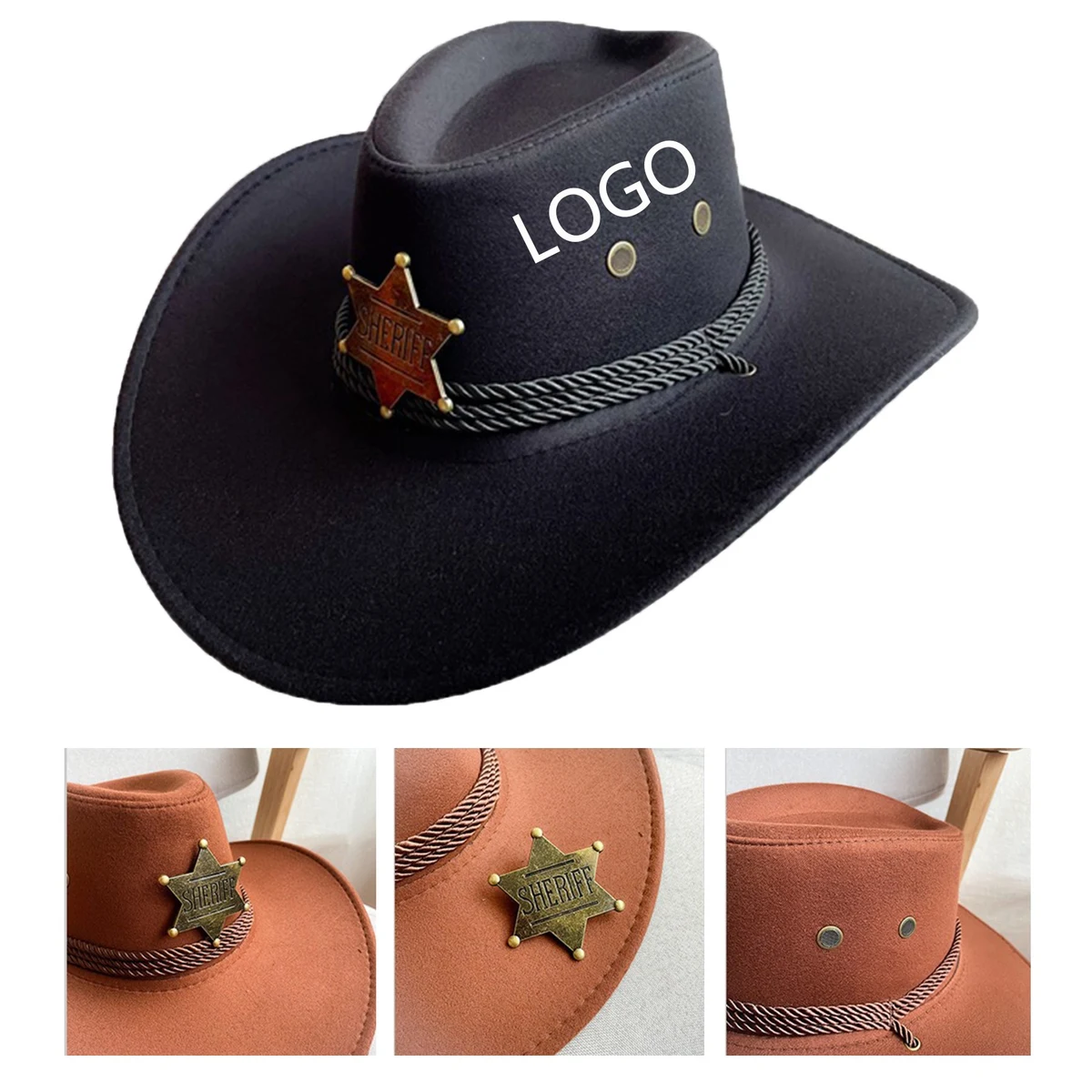 Western Cowboy American Vintage Hat 1