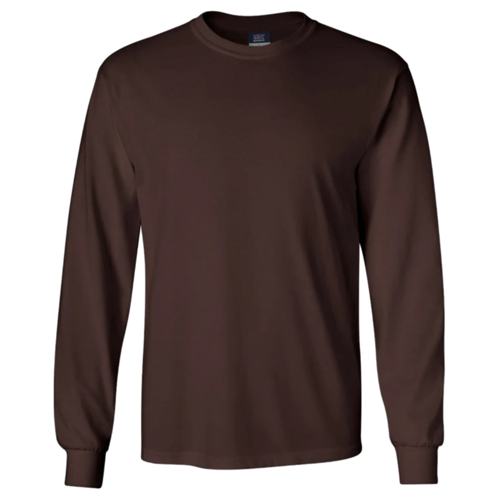 Classic Pre-Shrunk Long Sleeve Cotton Jersey Tee 1
