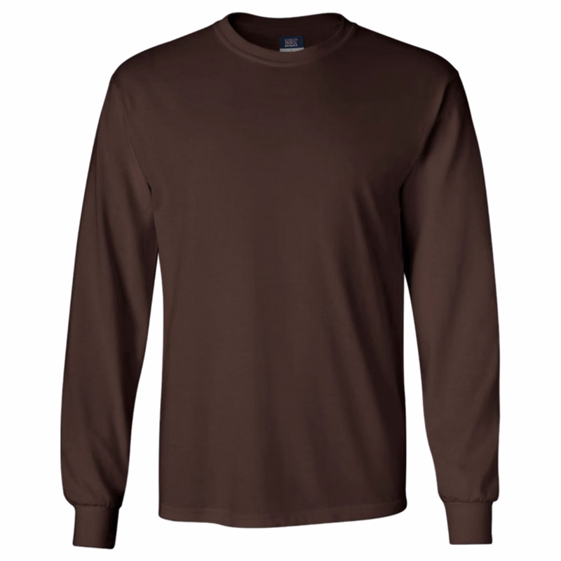 Classic Pre-Shrunk Long Sleeve Cotton Jersey Tee