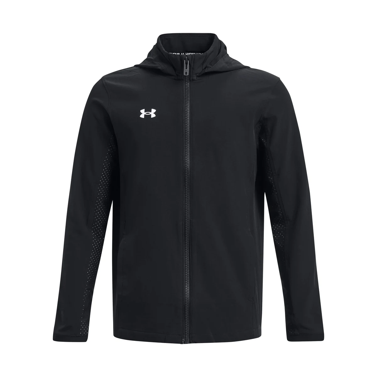 UA Squad 3.0 Warm-Up Boys' Full-Zip Jacket 1