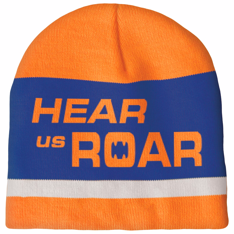 Knit Beanie with No Pom and No Cuff (No Logo)