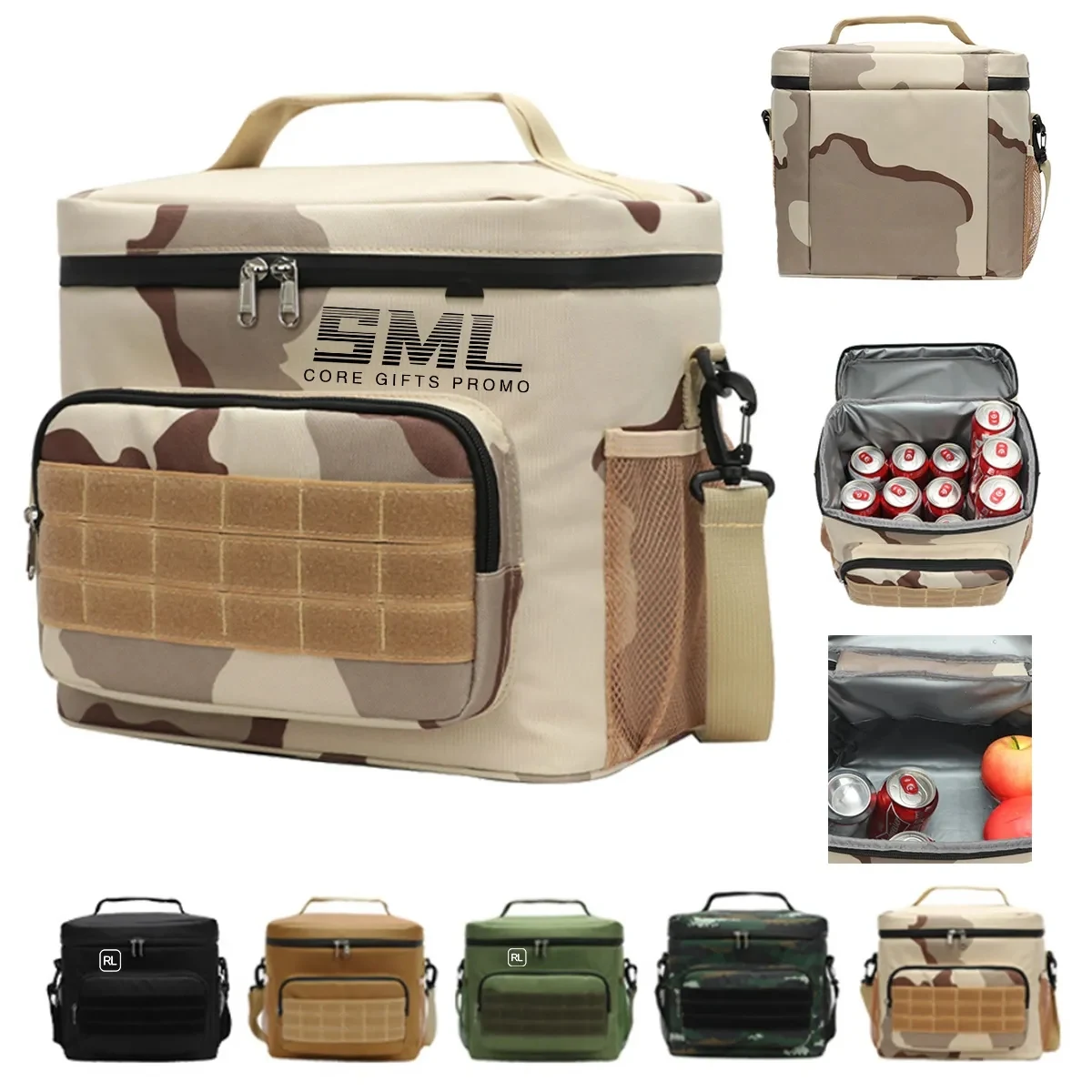 Multi-Functional Portable Insulated Cooler Lunch Bag 1