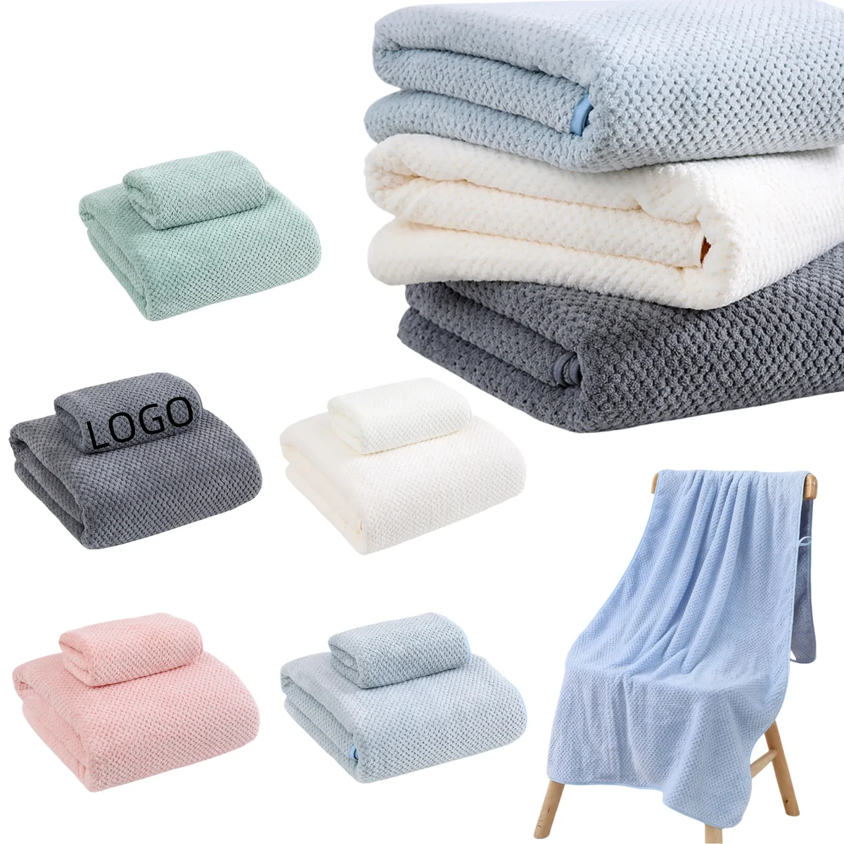 Quick Dry Portable Odorless Bath Towel 1