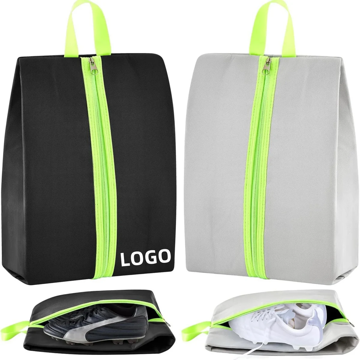 Reflective Strips Shoe Storage Bag 1