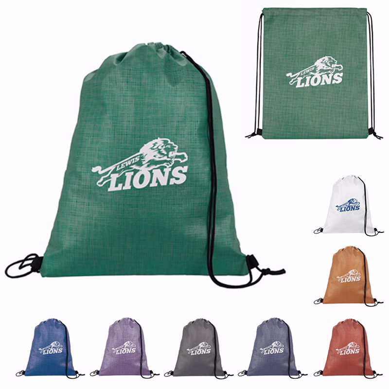 Good Value™ Non-Woven Shimmer Drawstring Backpack