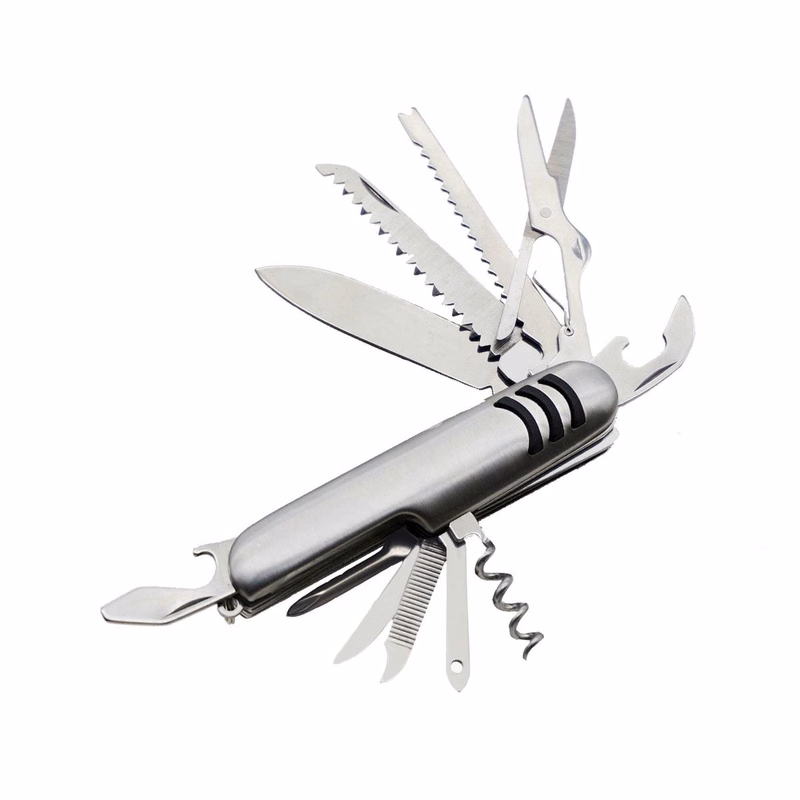 11 In 1 Multitool Survival  Swiss Army Pocket Knife
