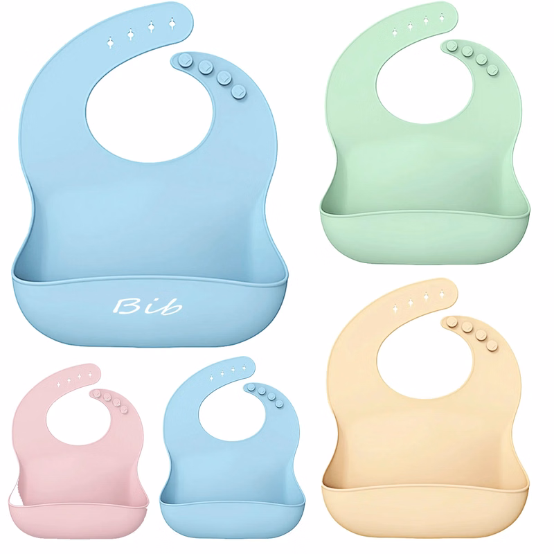 Silicone Baby Food Bib