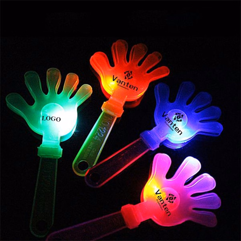 LED Cheering Props Light Up Hand Clapper