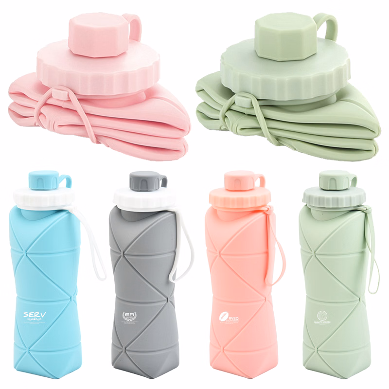 Creative Silicone Folding Water Bottle