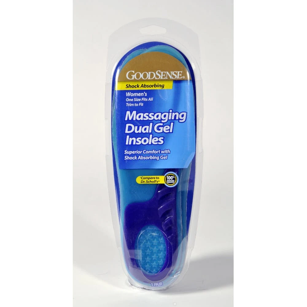 Women's Massaging Gel Insoles - Trim to Fit 1