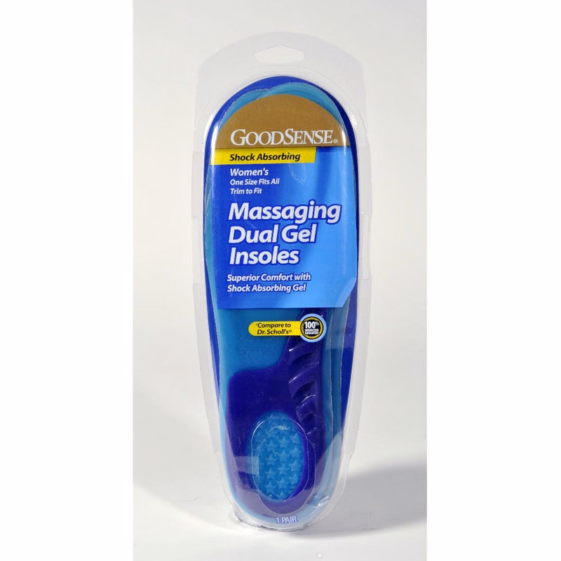 Women's Massaging Gel Insoles - Trim to Fit