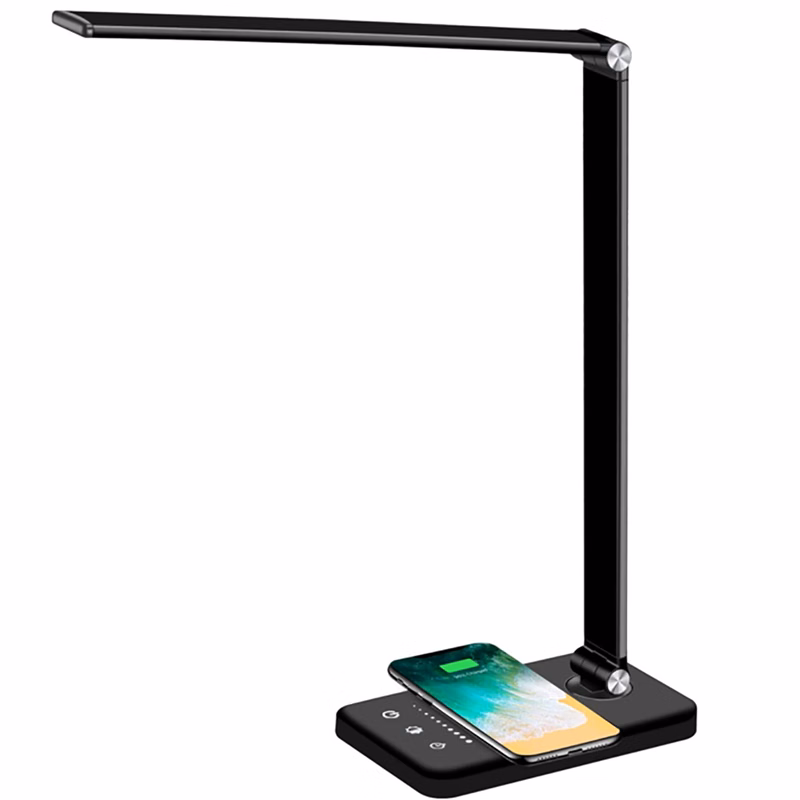 Multifunctional LED Desk Lamp With 10W Wireless Charger