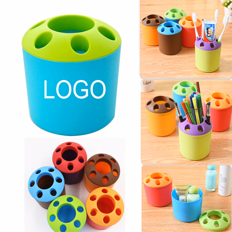 Creative Plastic Toothbrush Holder/ Pen Pot