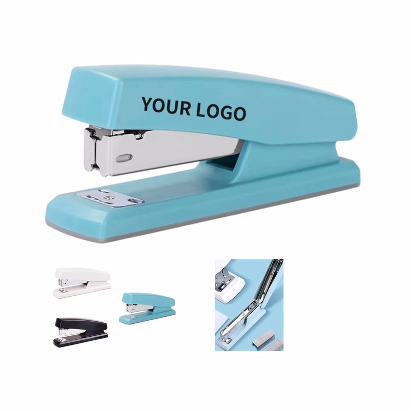 Portable Plastic Office Stapler with Ergonomic Grip