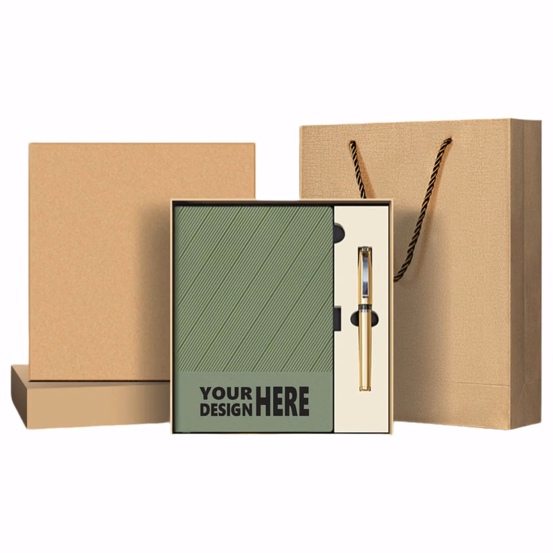 A5 Notebook Gift Set: Enamel Pen