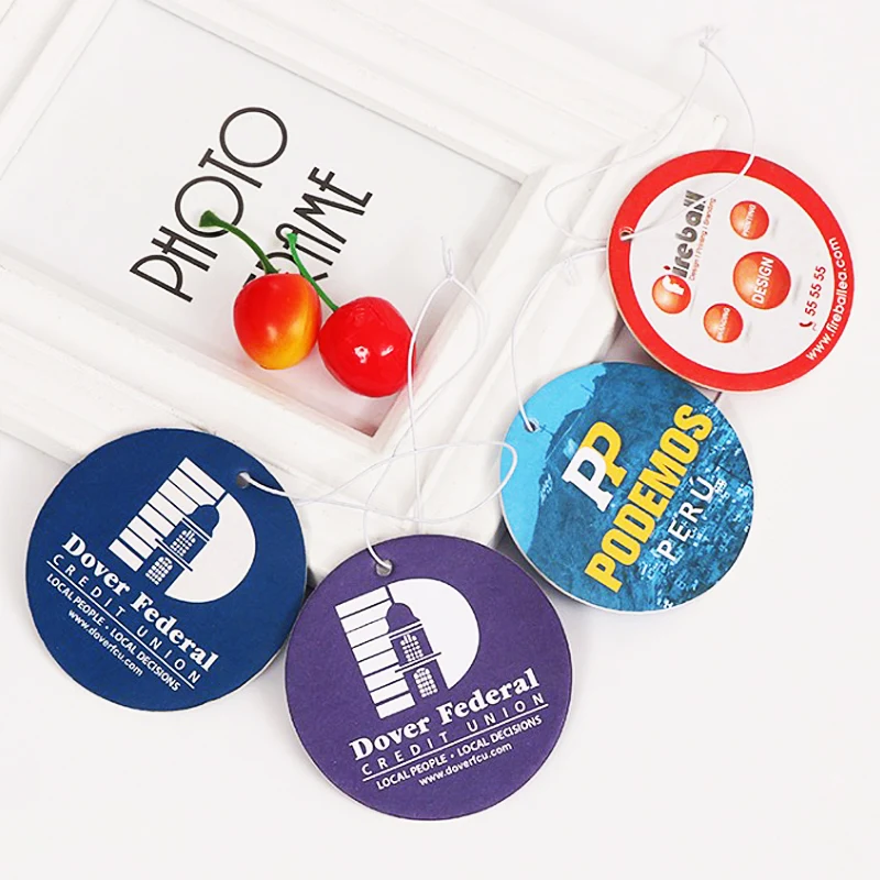 Round Car Air Freshener 1