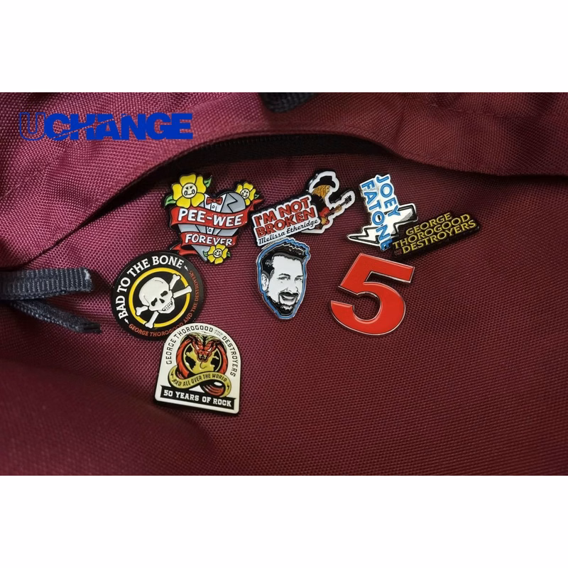 Die Struck Soft Enamel Pin for Events