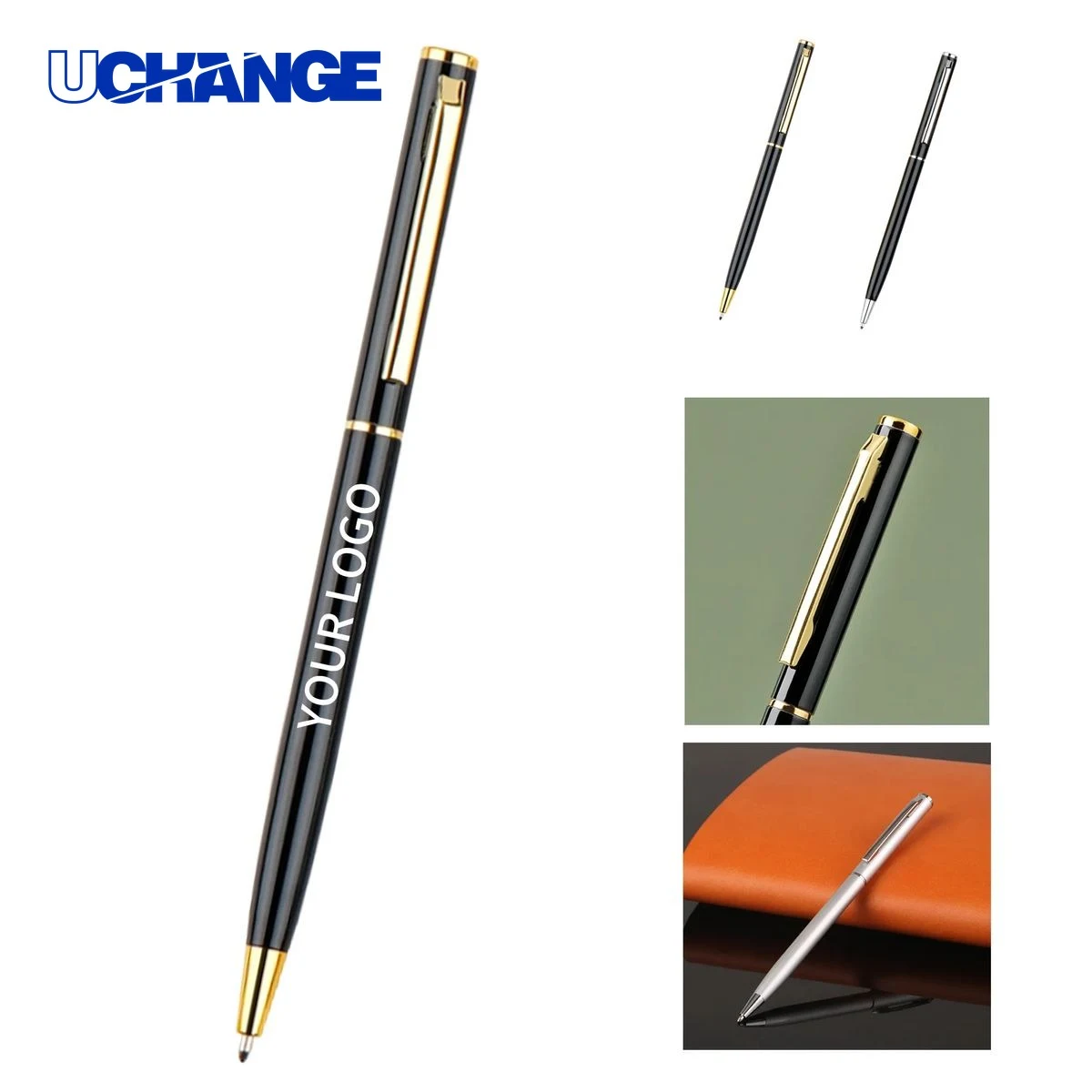 Metal Ballpoint Pen 5.1 Inch, custom pen with logo imprint 1